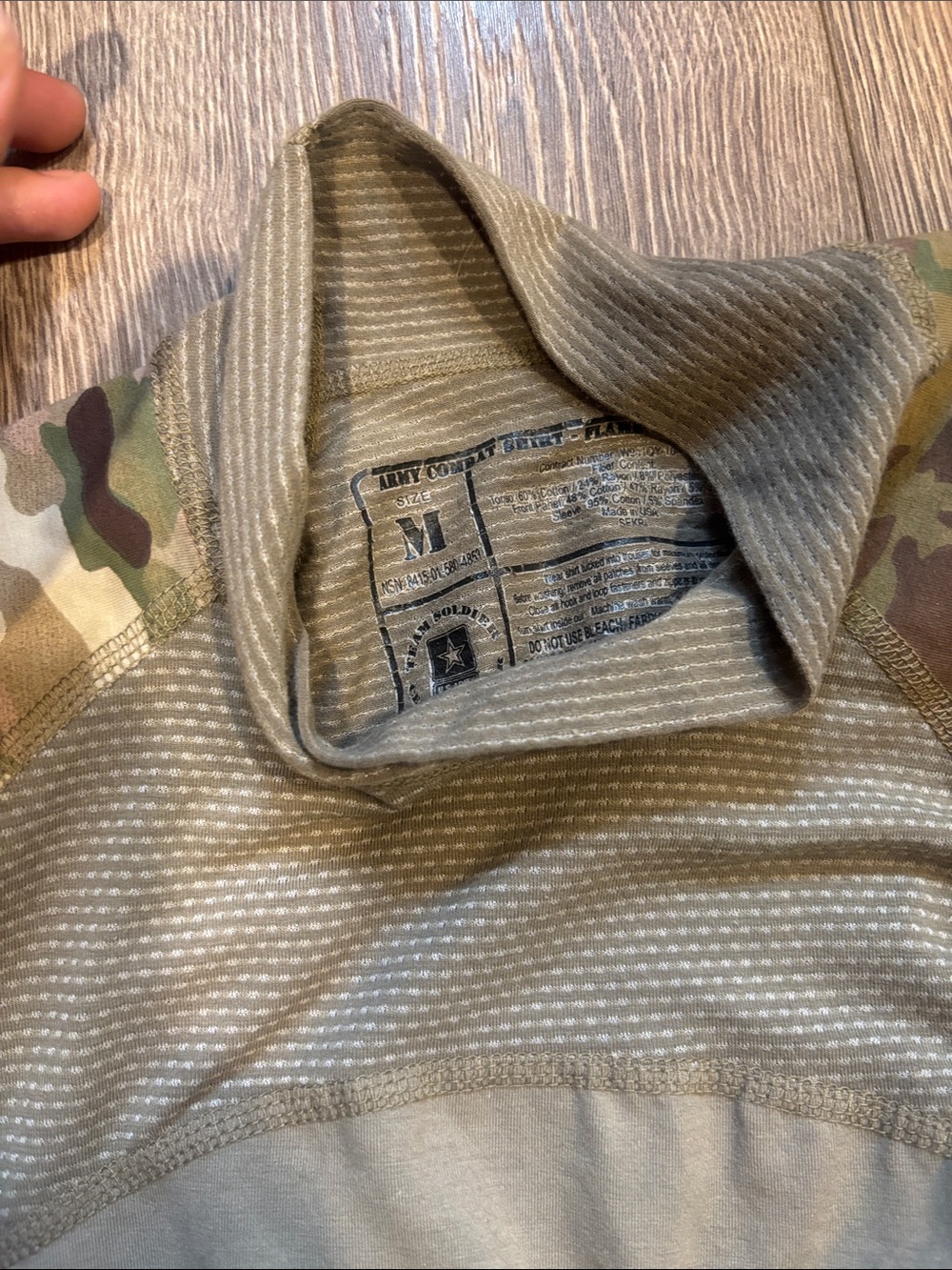 Men's Army Tactical Combat Shirt in Multicam - Picture 2 of 8